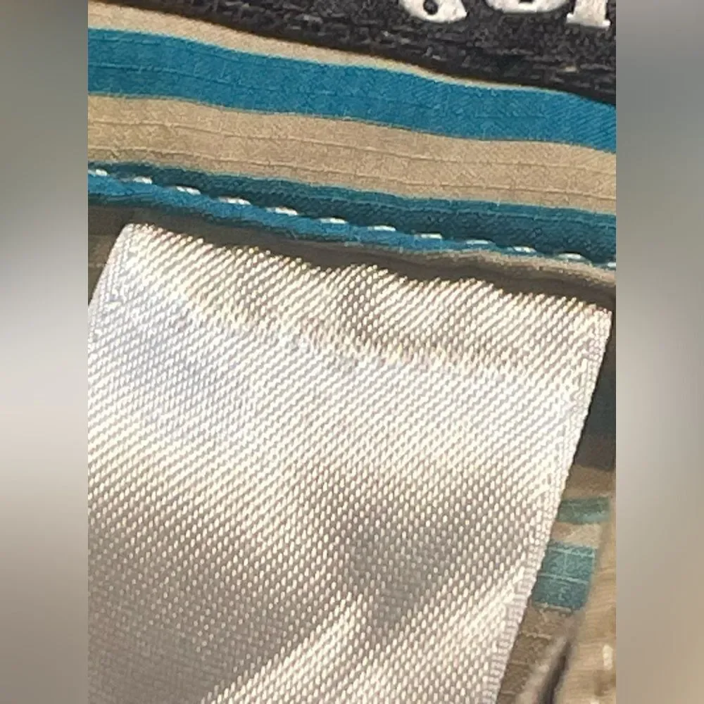Patagonia Men's size 38 board shorts stripes blue summer outdoor surf stripes
